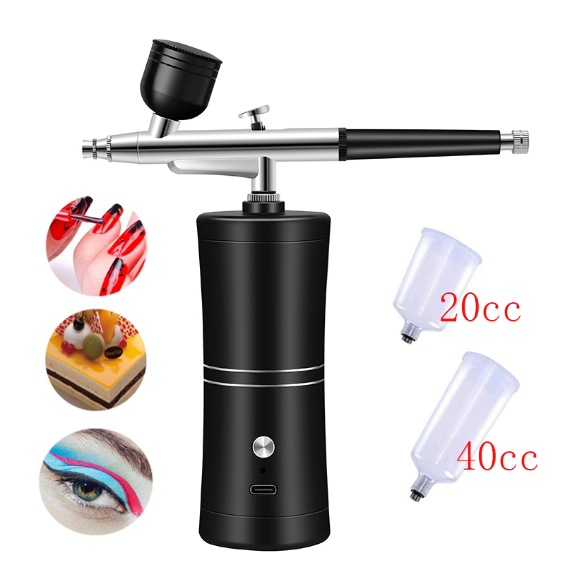 Airbrush for Nails Art Paint P - đánh giá và giá Airbrush Kit With Mini Compressor