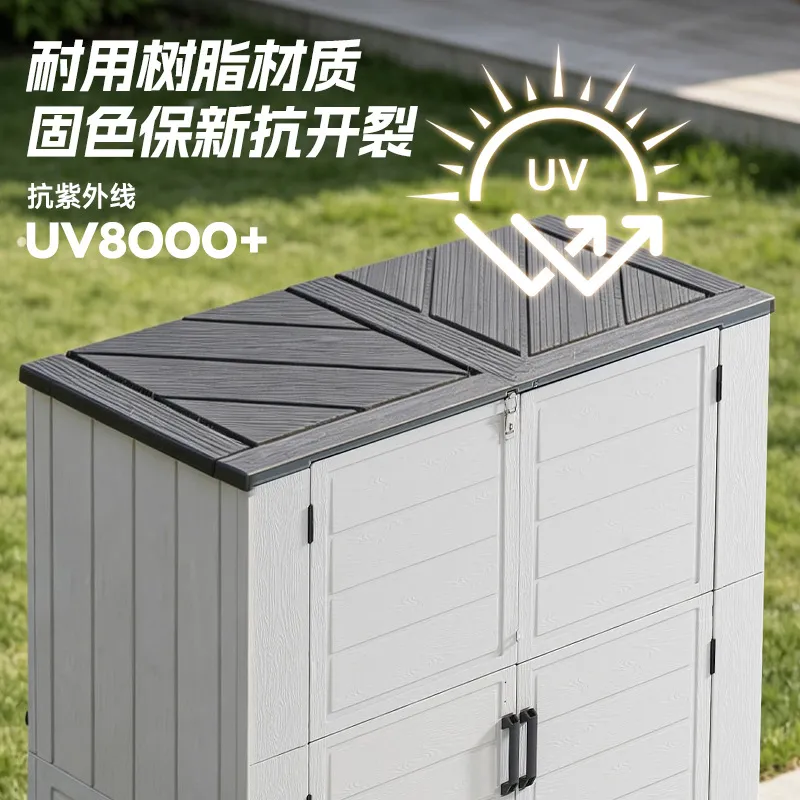 Medium HDPE Outdoor Storage Ca - đánh giá và giá Garden Tools