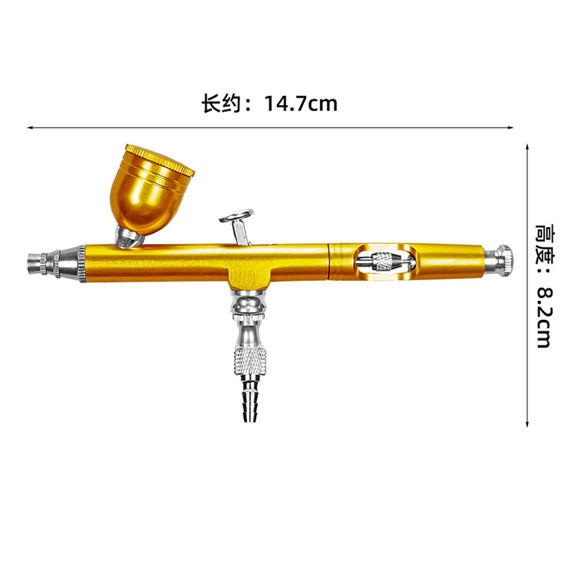 0.3mm Dual Action Airbrush 7cc - đánh giá và giá Airbrush Kit With Mini Compressor