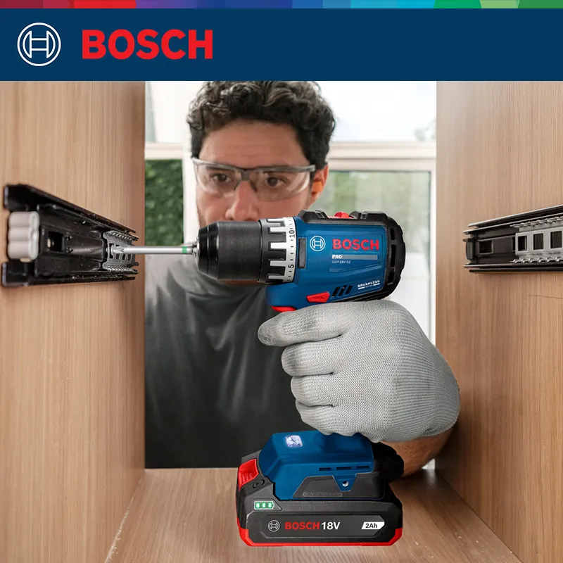 BOSCH GSR 18V-52 PRO Cordless  - đánh giá và giá Brushless Cordless Electric Drill 18V